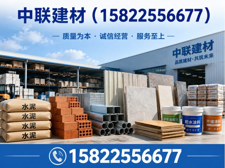 天津中联建材展示图